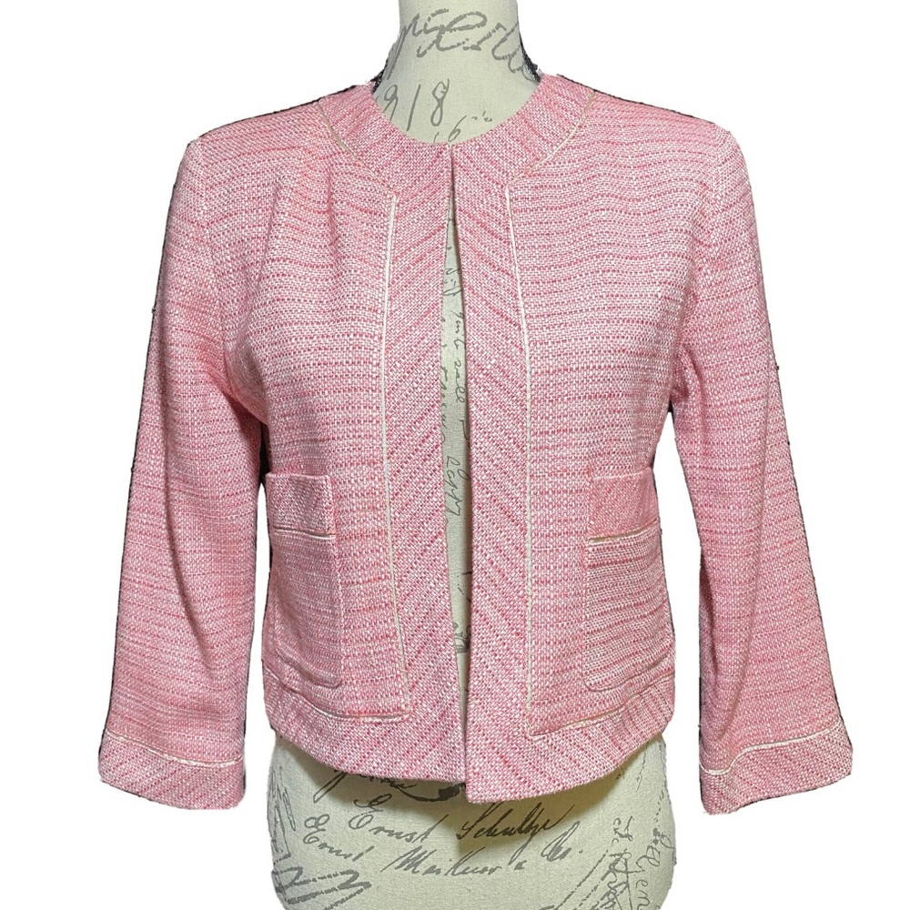 Preston & York Stretch Women’s Coat Pink Lined Size 6